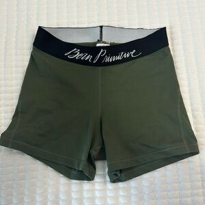 Born primitive spandex shorts